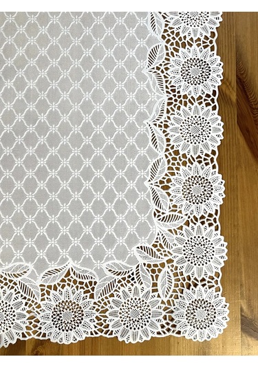 Best Price 34 Beyaz Dikdörtgen Masa Bezi 277597836 Beyaz