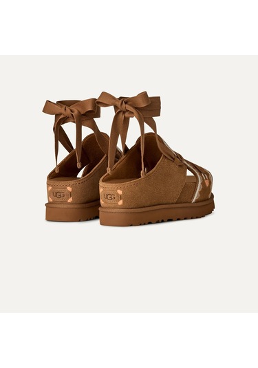 Sandalet Kadın 1175133 Ugg W Goldenstar Hı Artıstıtch Chestnut Multı