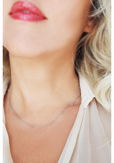 Toplu Model Kadın Gümüş Zincir 201014971