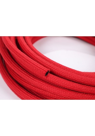 Kauçuk Örgülü Kırmızı Su Dönüş Hortumu 5x8 Mm 10 Metre
