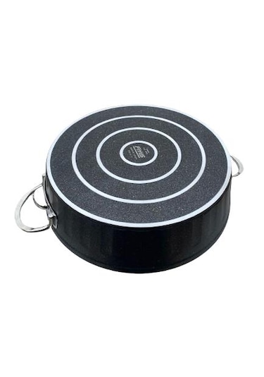 Fms Basık 24 Cm Granit Tencere Gri