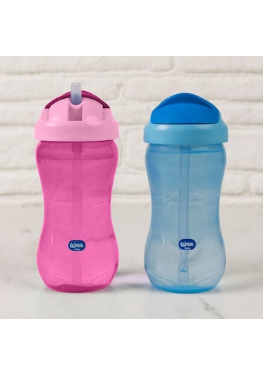 Wee Baby Pipetli Bardak 350 ML Pembe