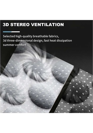 Liangmei Yaz Soğutma Koltuk Minderi Nefes Araba Klozet Kapağı S