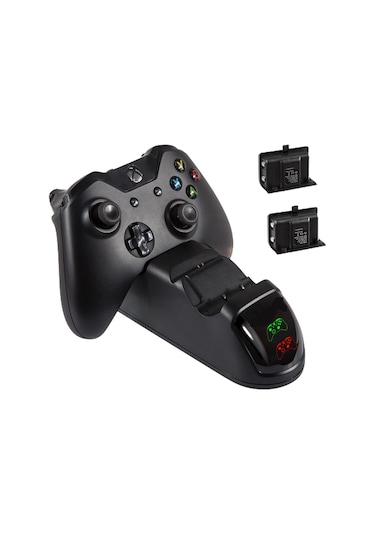 Dobe Led Xbox One X/One S/Elite 1200Mah Joystick Pil Stand