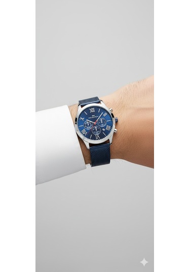 For Motion Erkek Kol Saati Gümüş Renk, Mavi Kadran - B01212a.m, 2 Yıl Garantili Gümüş For Motion Erkek Kol Saati Gümüş Renk, Mavi Kadran - B01212a.m, 2 Yıl Garantili Gümüş