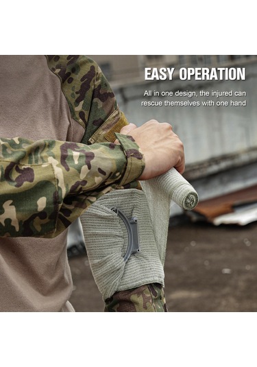 Mufunye 5 Adet Küçük Boy Elastik Acil Durum İlk Yardım Kanamayı Durdurma Bandı