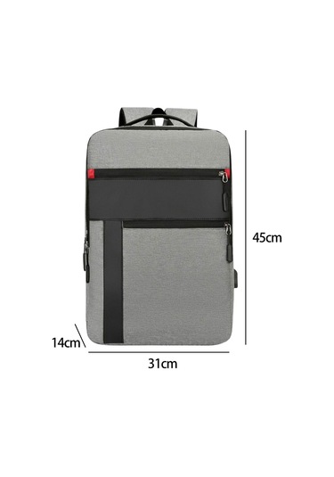 Suntek Dizüstü Sırt Çantası, Evrensel Büyük Kapasiteli Gri