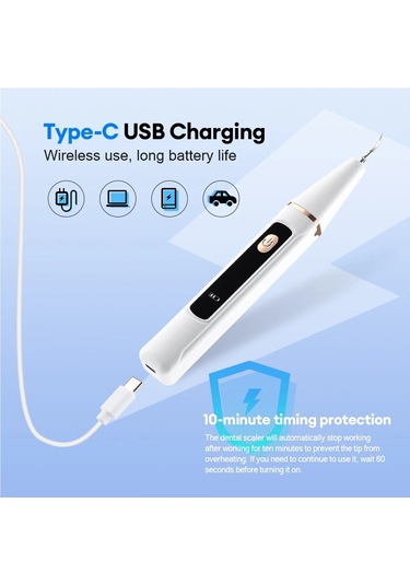 Jialan Ultrasonik Diş Ölçekleyici Ağız Bakımı Tartar Kaldırma