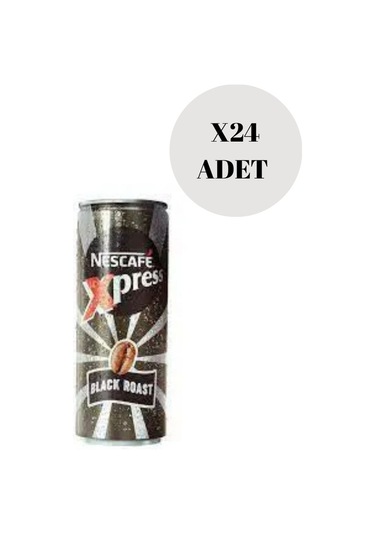 Nescafé Xpress Black Roast Soğuk Kahve 250ml X24 Hazır
