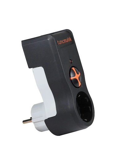 Tunçmatik Powersurge TSK5079 525J Tekli Akım Korumalı Priz Siyah