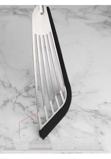 Stil'nyj İ Udobnyj Dom Pançalar İçin Çiziksiz Mutfak Silikon Spatula 179593432 Çelik