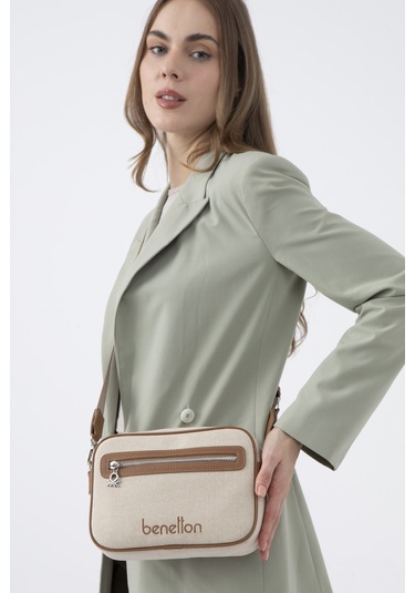 Unıted Colors Of Benetton Kadın Çapraz Çantası C.bnt 1540 Camel CAMEL Camel