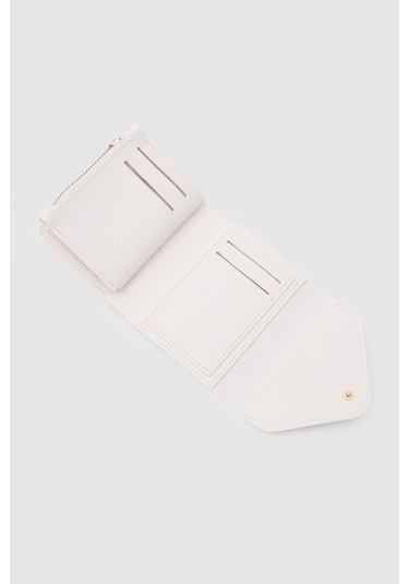 Shule Bags Mysa Medium Zarf Cüzdan Krem