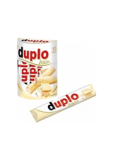 Ferrero Duplo Beyaz Çikolata 10 Riegel