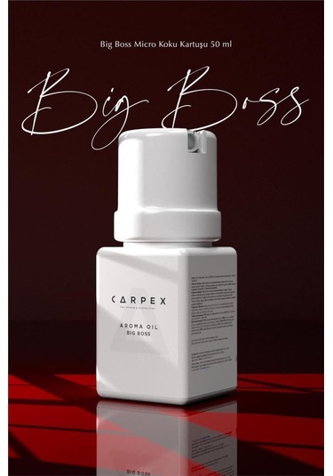 Carpex Big Boss 50 Ml. Classic Seri Micro Makine Koku Kartuşu 6 Adet Big Boss