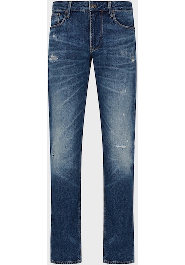 Emporio Armani Erkek Kot Pantolon 3d1j06 1d06z 0942 Lacivert