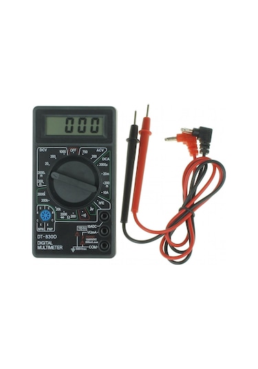 DT830D Dijital Ölçü Aleti Multimetre Avometre