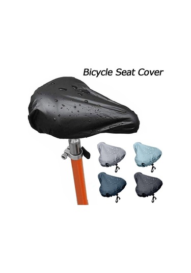 Dayanıklı Dış Mekan Toz Geçirmez Bisiklet Sele Kılıfı Yastık Kılıfı Bisiklet Sele Kılıfı Yağmura Dayanıklı Mavi