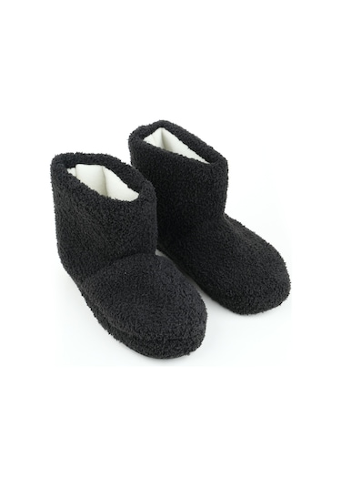 Gezer Kışlık Ev İçi Kadın Panduf Bot GA7KZE.03323.01.006.0C Siyah