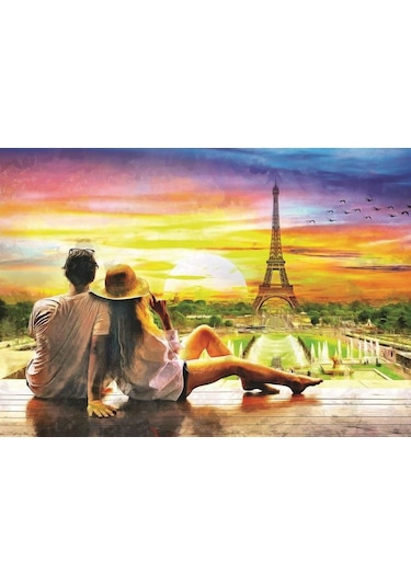 Art Puzzle Günbatımında Romantizm 1500 Parça Puzzle