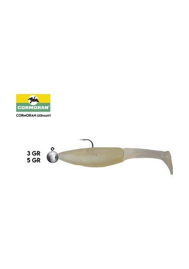 Cormoran K-Don Jumper S11 7.5 Cm Glow Sedef Jighead Silikon Yem