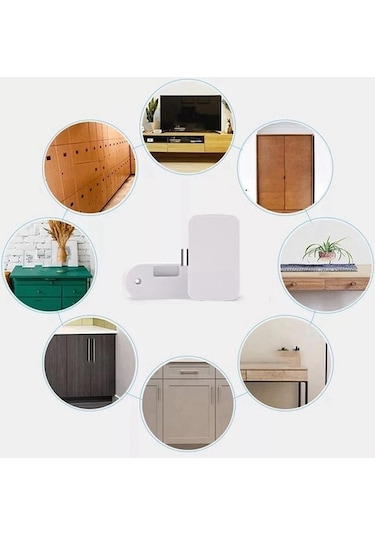 Tongxida Bluetooth Akıllı Çekmece Kilidi, Suntek, Ev Güvenliği, Uzaktan Açma, Çocuk Koruma, Kilitli Çekmece