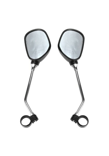 Dianziye Bisiklet Ve Elektrikli Bisiklet İçin Dayanıklı, Kompakt Ve Kolay Kullanıma Uygun Güvenlik Ayna - Dış Mekan Sürüşü İçin Yansıtıcı Aksesuar