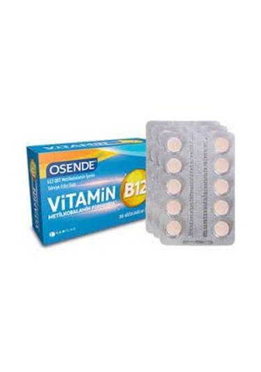 Tab Ilaç Osende Vitamin B12 30 Tablet