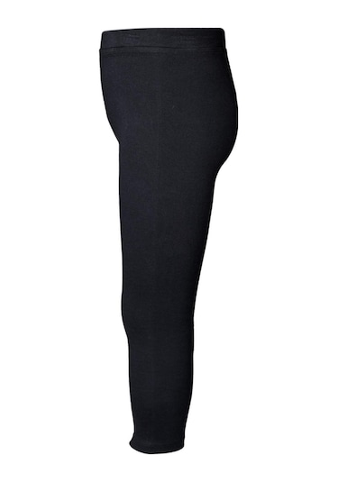 Lovetti Siyah Kız Çocuk Kışlık Tam Boy Düz Basıc Tayt 5171S001 Siyah