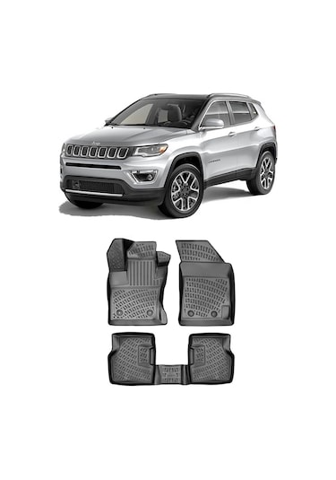Jeep Compass 2017 Sonrası Btm 3d Havuzlu Paspas
