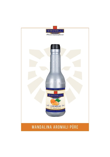 Simonelli Mandalina Meyve Püresi 1 KG
