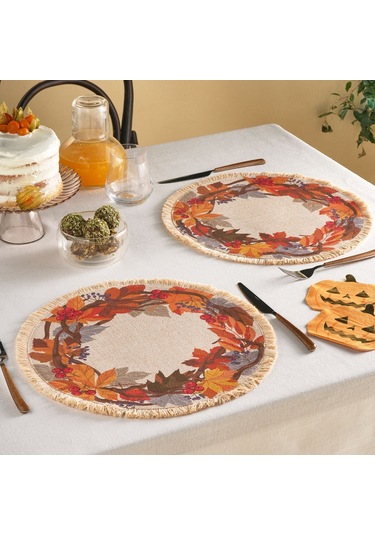 Karaca Larson 2li Amerikan Servisi 38 Cm Renkli