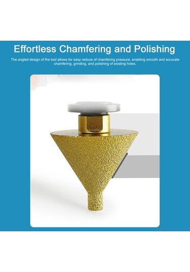 Pazly M10 Elmas Kaplama Matkap Ucu - Granit, Mermer, Fayans Delik Genişletme & Traslama Uçlu Matkap