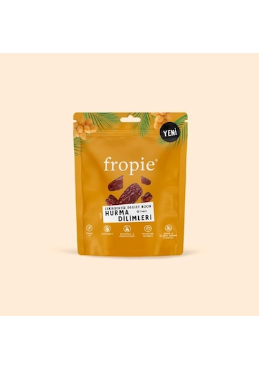 Fropie Çekirdeksiz Hurma Dilimleri - Deglet Noor 3 x 75 G