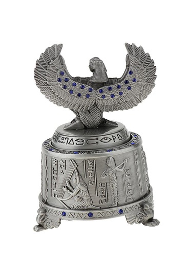 Dolıty Vintage Çinko Alaşım Müzik Mısır Tanrıçası 8,7x8,7x12cm