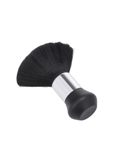 Wezone Plastik Boyun Temizleme Fırçası - Kulak, Boyun, Yüz Ve Omuzlarda Toz Temizliği, Masa Üstü Saç Tozu Temizleyici, Dik Durabilir - Siyah