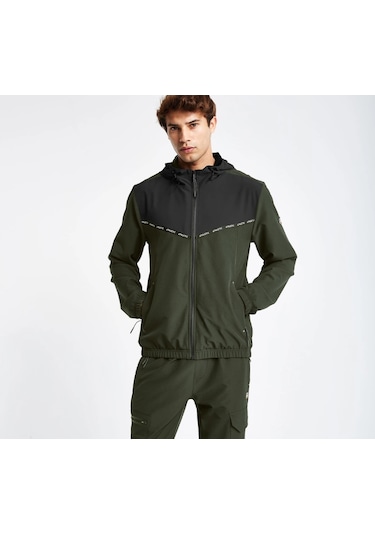 Lescon Erkek Fermuarlı Kapüşonlu Sweatshirt 24n-1102 24ntes001102 Haki