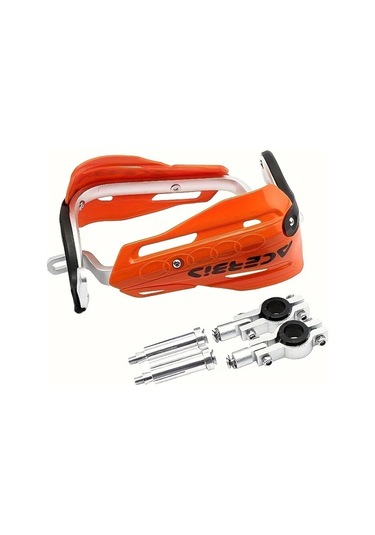 Motion003 Profesmotor Aluminyum El Koruyucu Off-road Atv Dirt Bike Turuncu 7 Renk