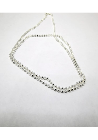 Omar Silver Unisex Top Tırnak Makası 1,9 MM Gümüş Kolye Zincir
