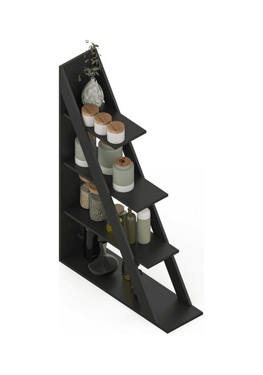 Mutfak Rafı 001 - Siyah