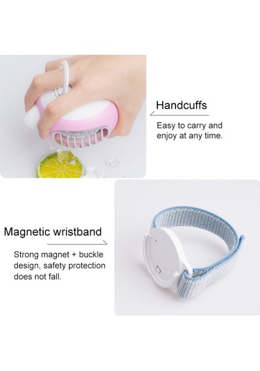 Cbtx Lordnıno Sbf003 3w Usb Şarjlı Elektrikli Manyetik Bileklikli, 3 Hız Kontrollü