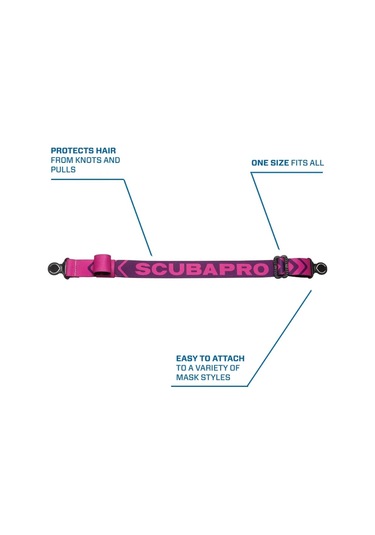 Scubapro Comfort Maske Kayışı Pembe