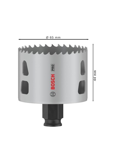 X Pro Multi Material Power Plus Delik Testeresi Yumuşak Ahşap Alçıpan Duvar Için Ø 65 Mm Profesyonel Aksesuar Matk