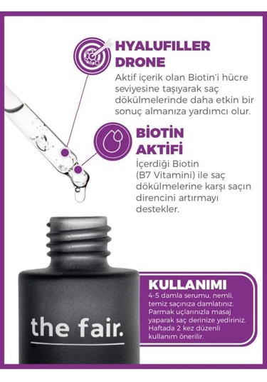 the fair. Dökülme ve Kırılma Karşıtı Vegan Saç Bakım Seti 2 x 50 ML