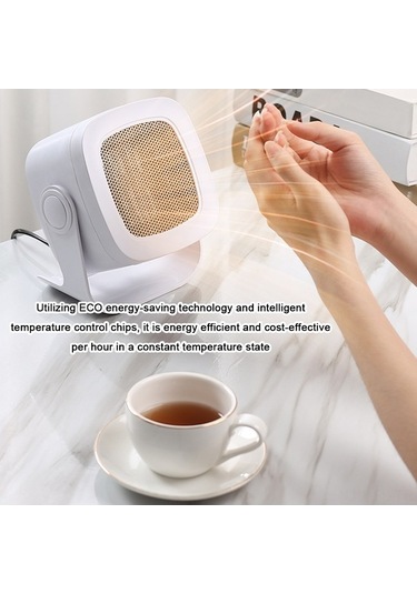 Pazly Taşınabilir Ptc Seramik Isıtıcı - 400w/800w, Hızlı Isınma, 360 Üfleme 111 Karakter