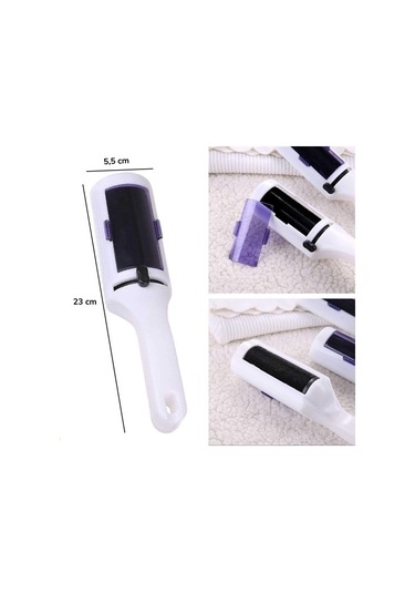 Büro Ev Ofis Yazlık Hijyeni İçin Hazneli Antistatik Elbise Saç Kıl Tüy Toplar Toz Alma Rulosu Diğer