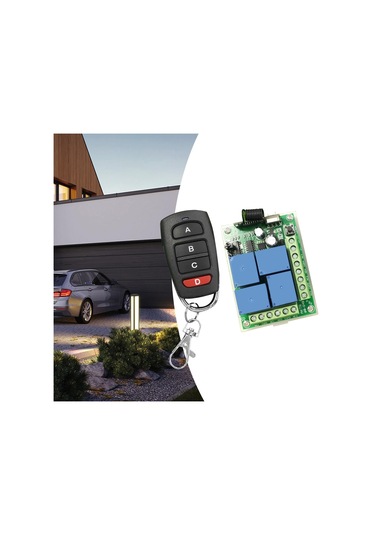 Suntek Kapı Açma Işıkları Garaj Kapısı Için Kablosuz