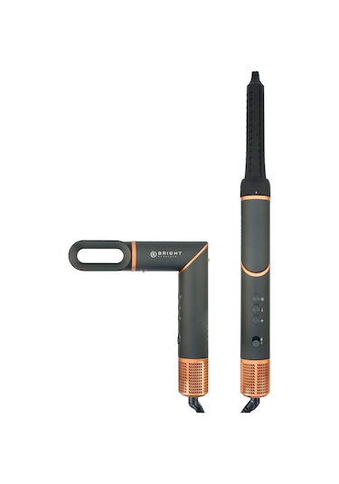 Bright Elegance BE-5124 1500W Katlanabilir 6 in 1 BLDC Motor Saç Şekillendirici Set Siyah