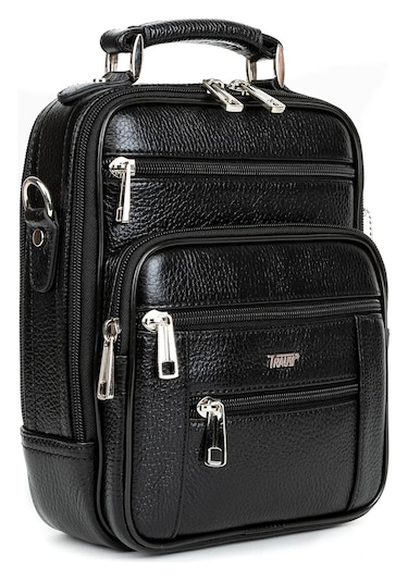 Çantachım Tabanca Bölmeli El Ve Omuz Taşıma Çantası Siyah