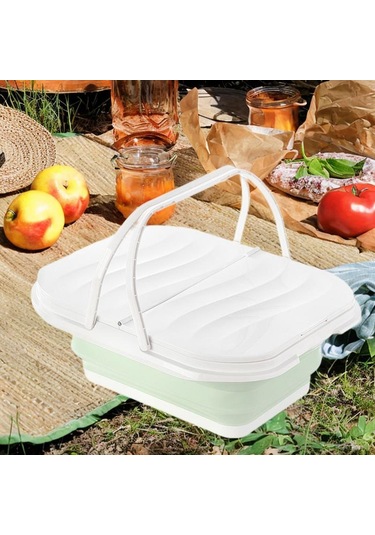 Homyl Ev Mutfak Barbekü Yeşili Için Kapaklı Ve Kulplu Yeşil Yeşil